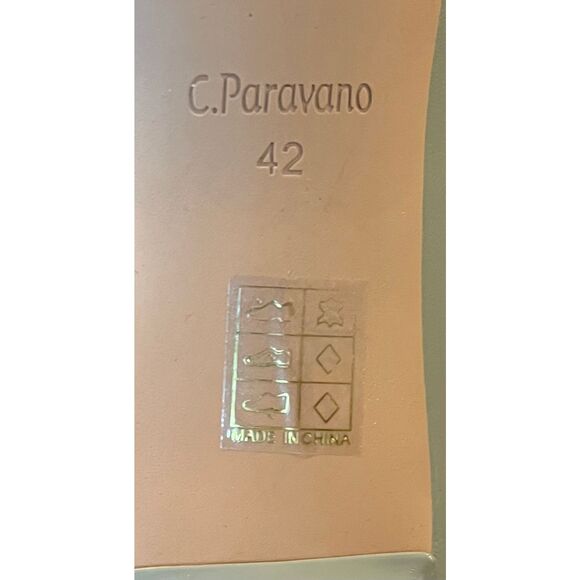 C.Paravano Women's Kitten Heel Pumps-Pointed Toe Wedding Shoes - Picture 7 of 8